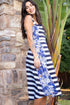 Mettie Dress - Blueberry Strata